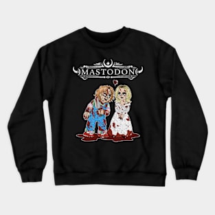 Mastodon horror kids Crewneck Sweatshirt